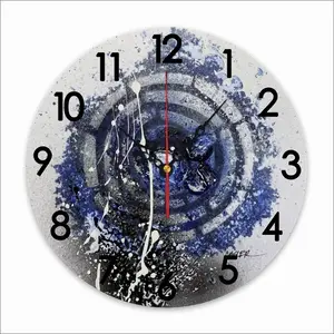 Basic Indigo Wall Clock