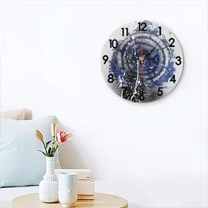 Basic Indigo Wall Clock