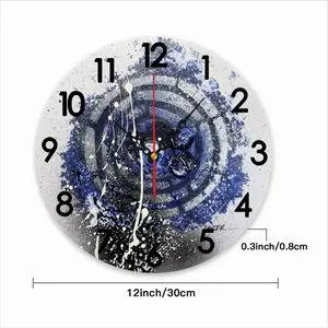 Basic Indigo Wall Clock