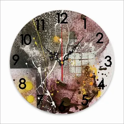 Rust Z Wall Clock