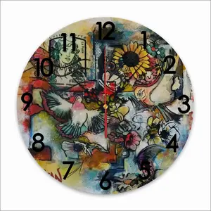 Postcard Wall Clock