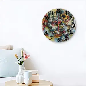 Postcard Wall Clock