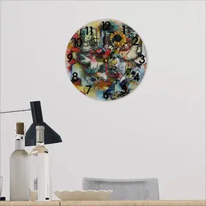 Postcard Wall Clock