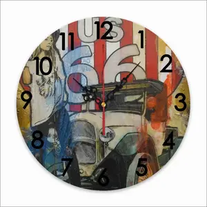 Route 66 Wall Clock