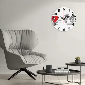 Chasing Love Wall Clock