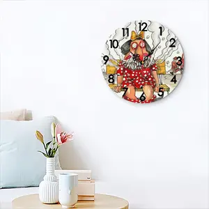 Chain Smoker Wall Clock