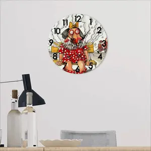 Chain Smoker Wall Clock