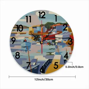 Sète La Pointe Courte Wall Clock