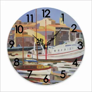 Sète The Navy Wall Clock