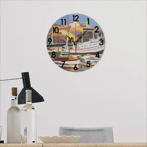 Sète The Navy Wall Clock