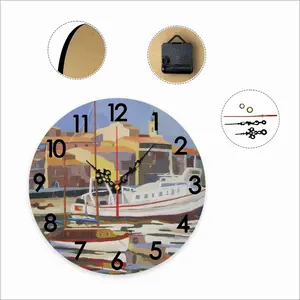 Sète The Navy Wall Clock