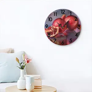 The Pomegranates Wall Clock