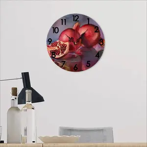 The Pomegranates Wall Clock