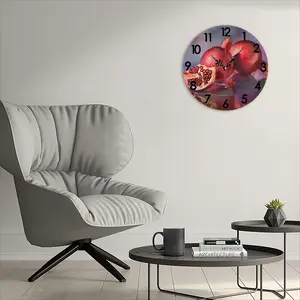 The Pomegranates Wall Clock