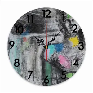 Almost Still Life Synthesis Wall Clock