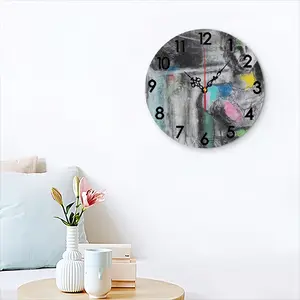 Almost Still Life Synthesis Wall Clock