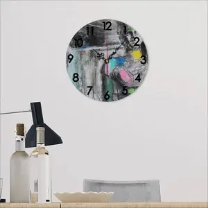 Almost Still Life Synthesis Wall Clock