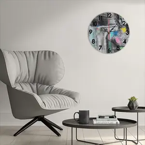 Almost Still Life Synthesis Wall Clock