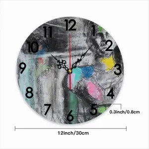 Almost Still Life Synthesis Wall Clock