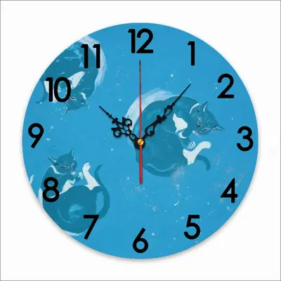 Cats Cosmos Ii Wall Clock