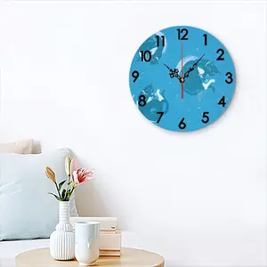 Cats Cosmos Ii Wall Clock