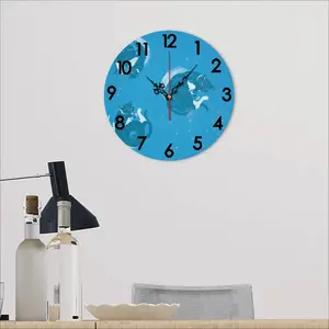 Cats Cosmos Ii Wall Clock