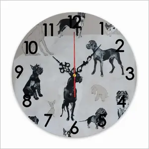 Dog Breeds Wall Clock