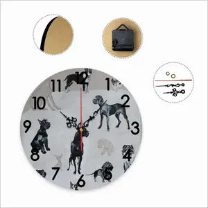 Dog Breeds Wall Clock