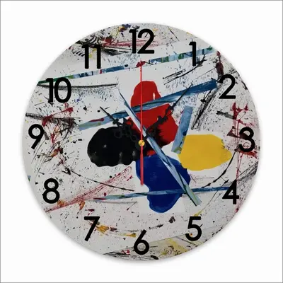 Primary Plus One Wall Clock