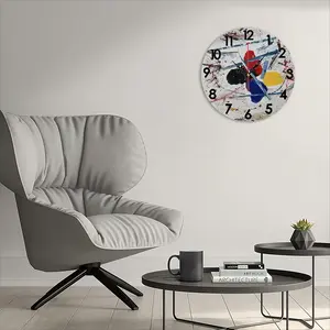 Primary Plus One Wall Clock