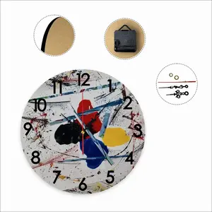 Primary Plus One Wall Clock