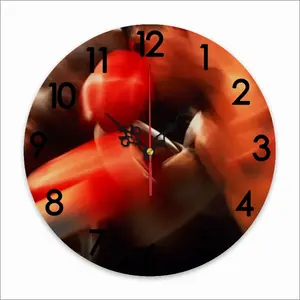 Pugilism Wall Clock