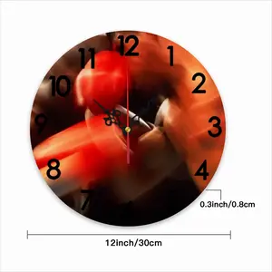 Pugilism Wall Clock