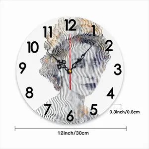 Queen Elizabeth 2 Wall Clock