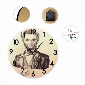 President Abraham Lincoln Wall Clock