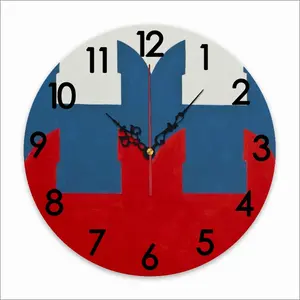 Flag 1 Wall Clock