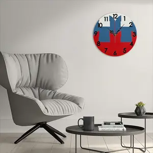 Flag 1 Wall Clock