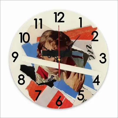 Victory Lap Wall Clock