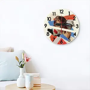 Victory Lap Wall Clock