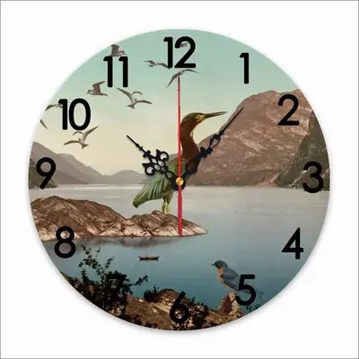 Bird Sanctuary Wall Clock