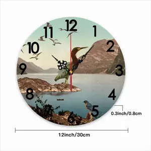 Bird Sanctuary Wall Clock