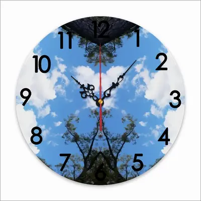 Holy Cloud Smokes Wall Clock