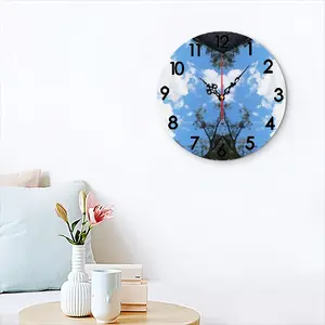 Holy Cloud Smokes Wall Clock