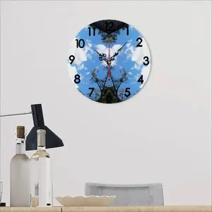 Holy Cloud Smokes Wall Clock