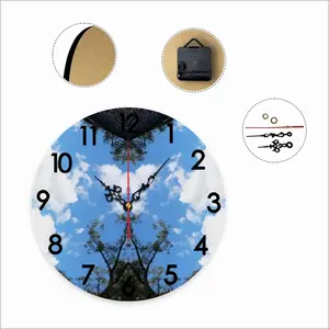 Holy Cloud Smokes Wall Clock