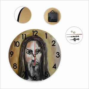 Christ Face Wall Clock