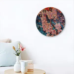 Apple Tree Blossom Wall Clock