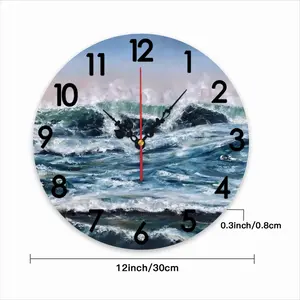 Serenade To The Sea Wall Clock