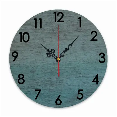 Hazy Shades Of Blue Wall Clock