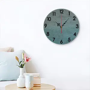 Hazy Shades Of Blue Wall Clock